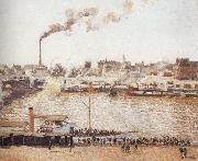 Camille Pissarro View of Rouen oil painting on canvas
